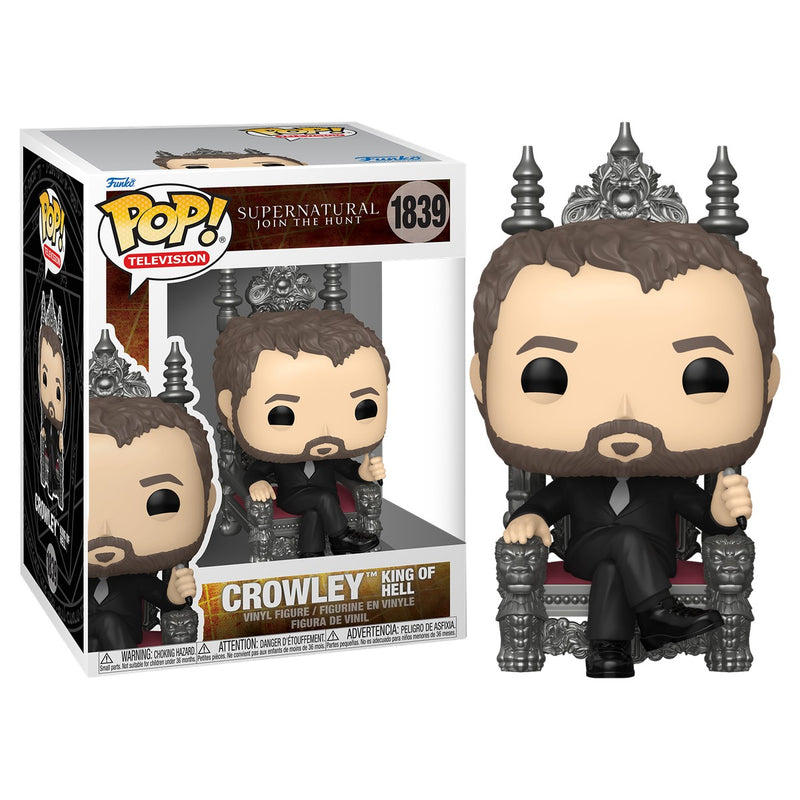 Supernatural - Crowley King of Hell Pop! Premium Vinyl Figure