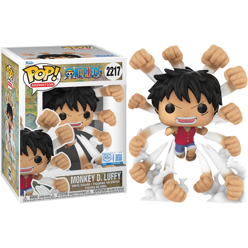 One Piece - Luffy (Gum-Gum Gatling) US Exclusive Pop! Premium [RS]
