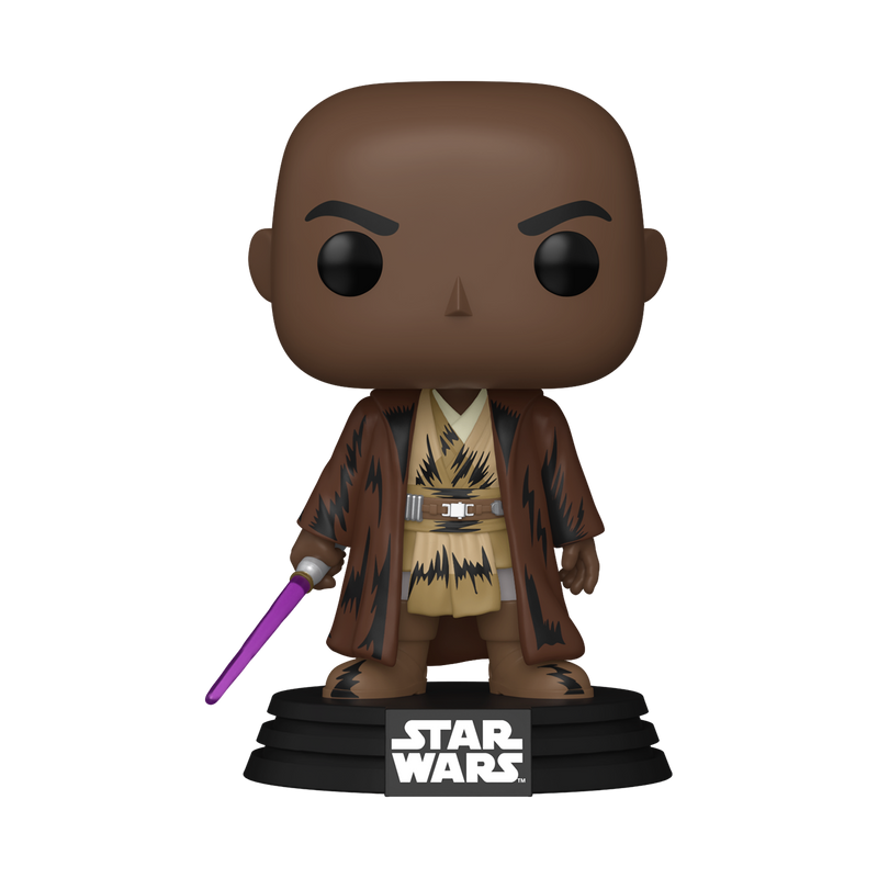 Funko Pop! Star Wars: Mace Windu (Retro) Vinyl Bobblehead Figure #834