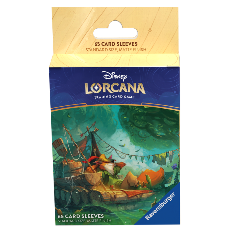 Disney Lorcana TCG: Set 3 into the Inklands - Robin Hood Card Sleeves