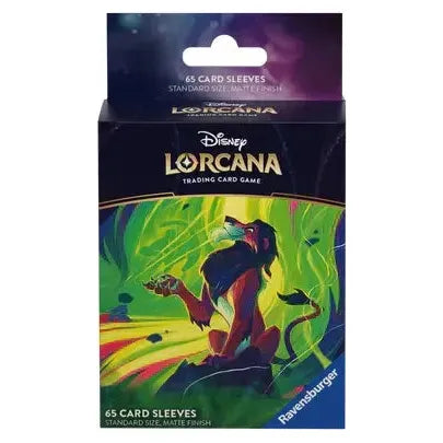 Disney Lorcana TCG: Azurite Sea Set 6 Sleeves - Scar