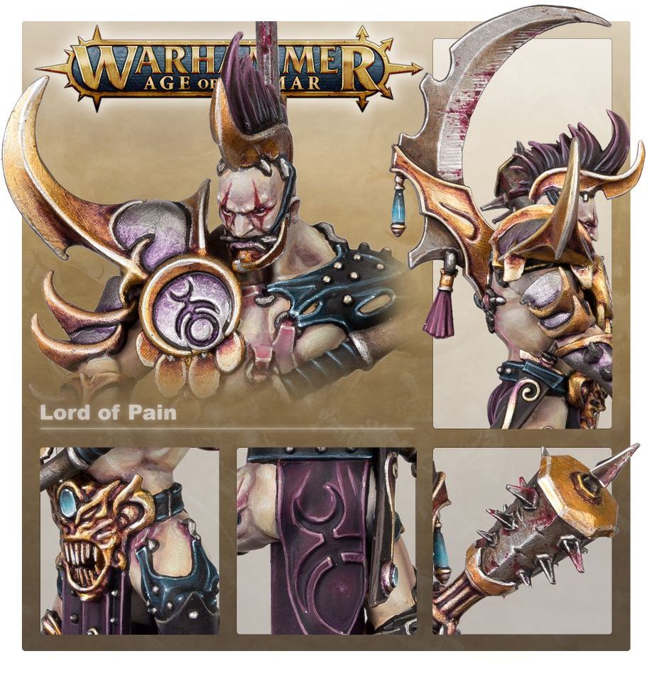 
                  
                    Warhammer Age of Sigmar - Hedonites of Slaanesh: Lord of Pain
                  
                