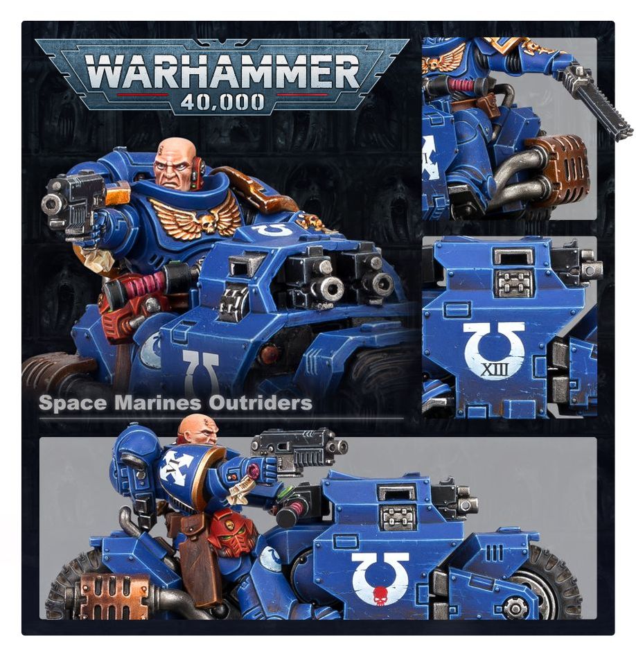 
                  
                    Space Marines -  Outriders
                  
                