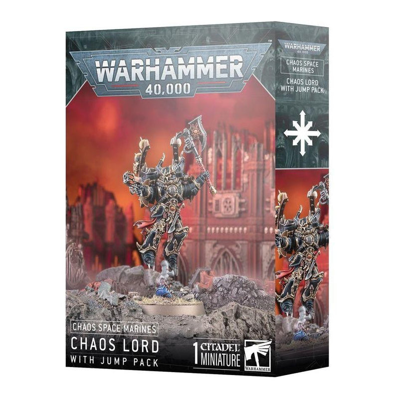 Chaos Space Marines - Chaos Lord With Jump Pack