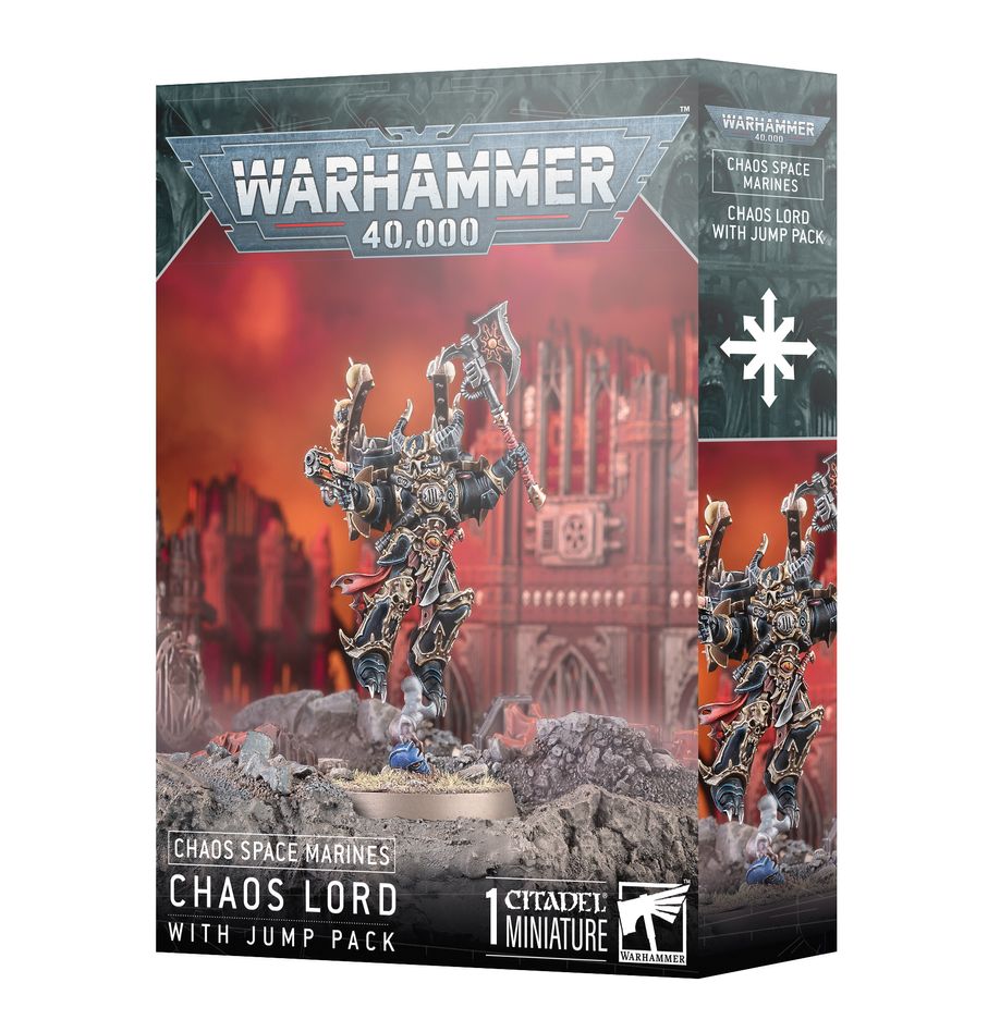 Chaos Space Marines - Chaos Lord With Jump Pack