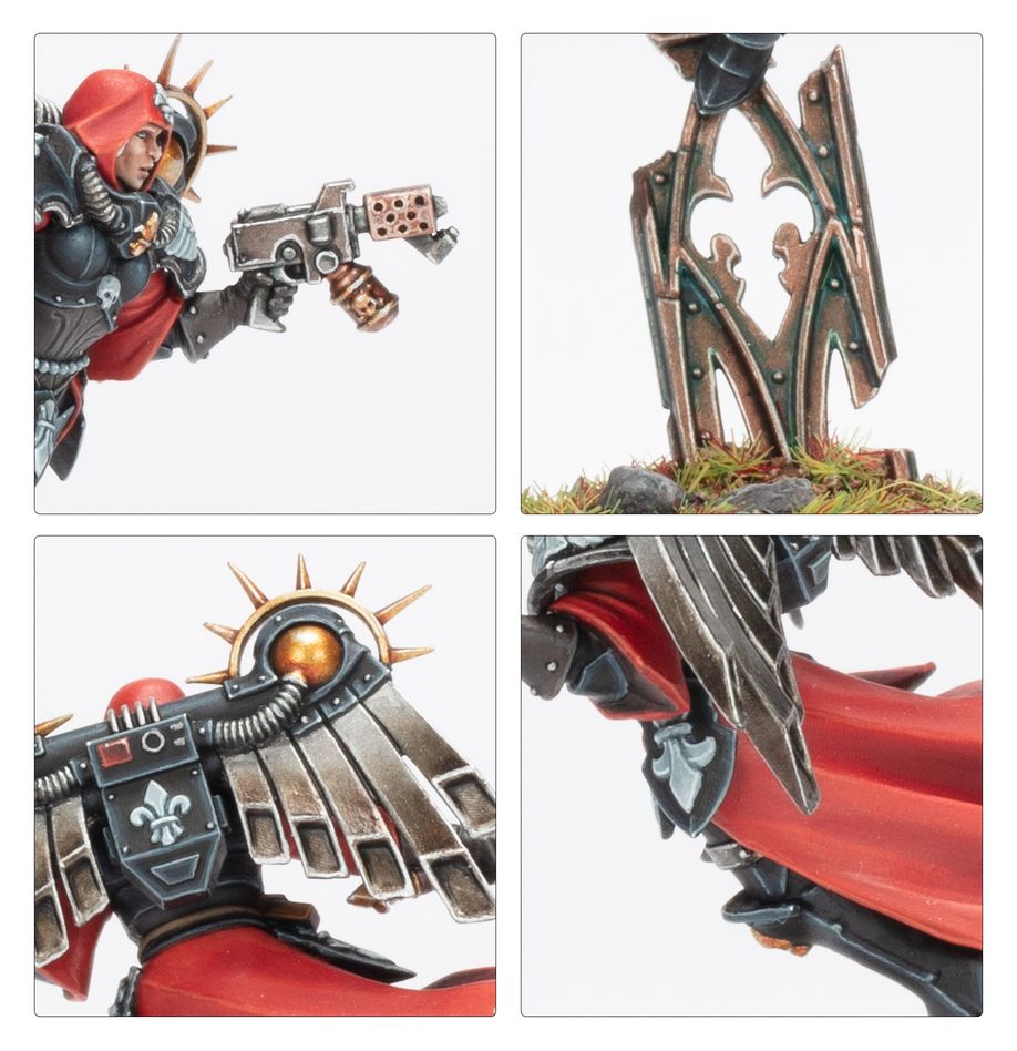 
                  
                    Adepta Sororitas - Canoness with Jump Pack
                  
                