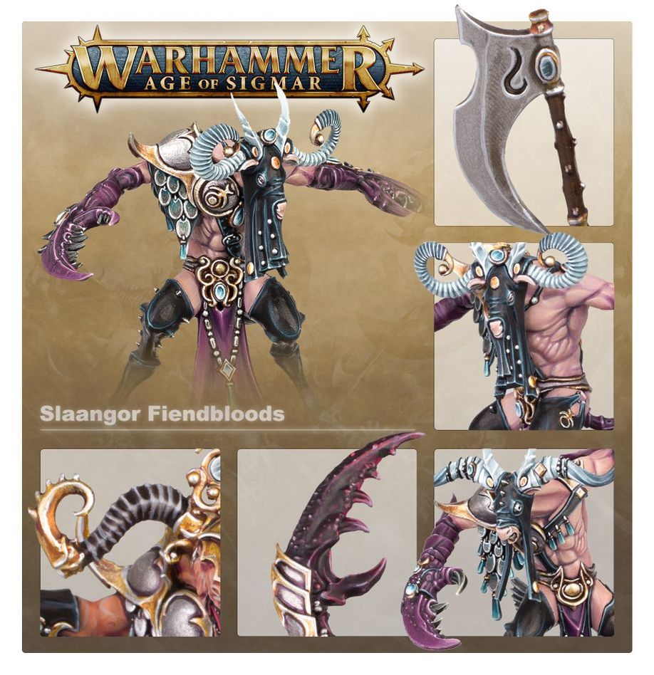 
                  
                    Warhammer Age of Sigmar - Hedonites of Slaanesh: Slaangor Fiendbloods
                  
                