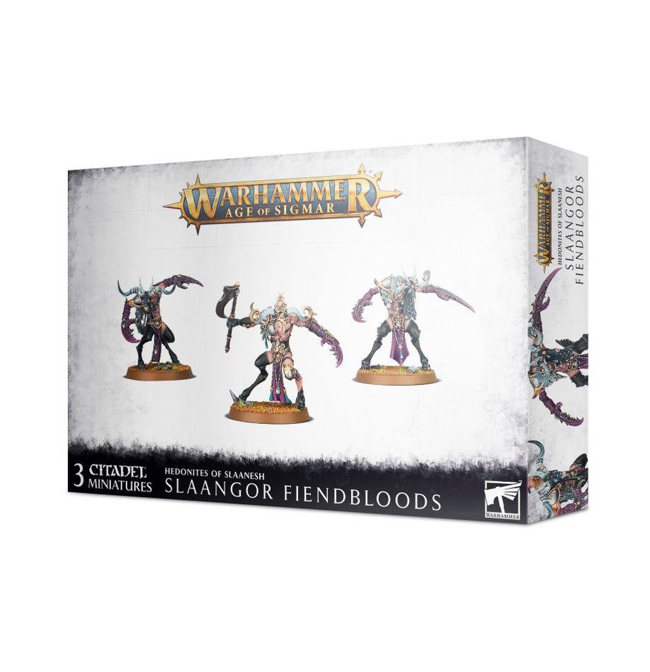 Warhammer Age of Sigmar - Hedonites of Slaanesh: Slaangor Fiendbloods