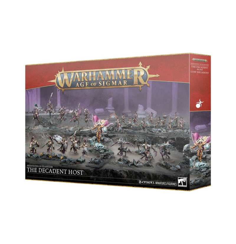 Warhammer age of sigmar: Battleforce: Hedonites of Slaanesh – The Decadent Host