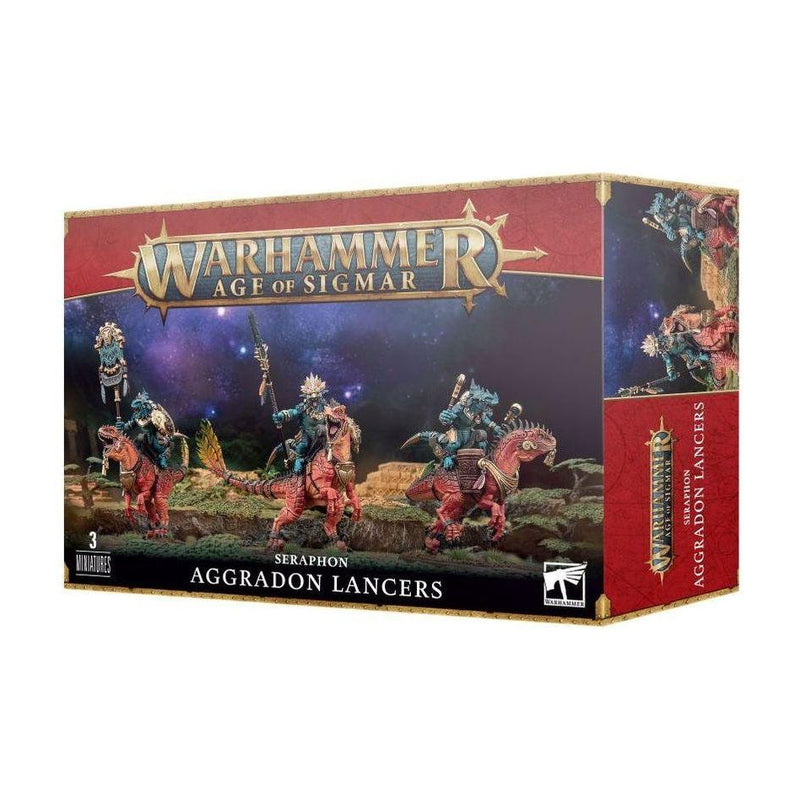 Warhammer Age of Sigmar - Seraphon: Aggradon Lancers