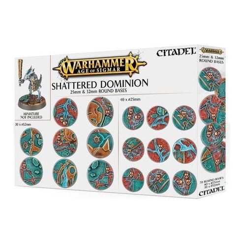 Shattered Dominion 25mm & 32mm Round Bases