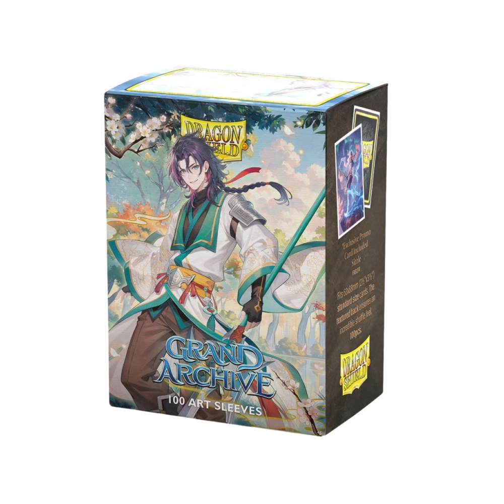 Dragon Shield: Sleeves – Matte Art – Grand Archive: Jin, Fate Defiant
