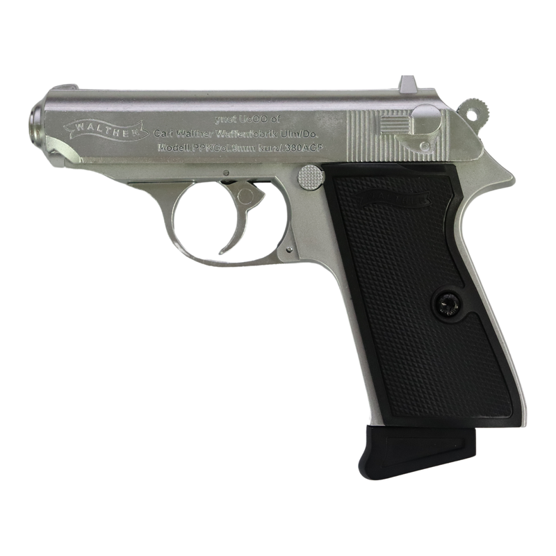 007 PPK Silver Manual Gel Blaster Pistol