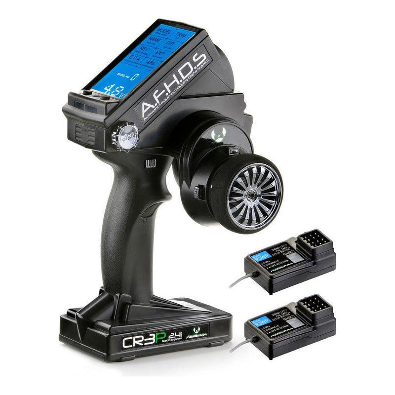 Absima 3-Channel Radio "CR3P" 2.4GHz (incl. 2 Receiver)