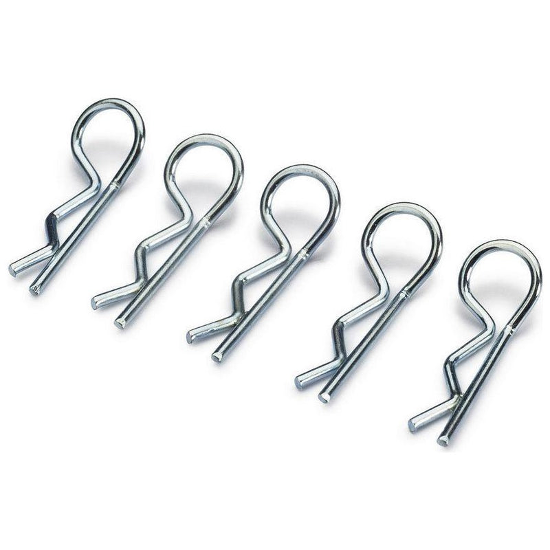 Absima Body Clips large/silver (10)