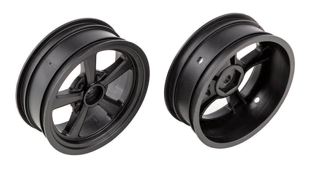 DR10 Drag Front Wheels, black