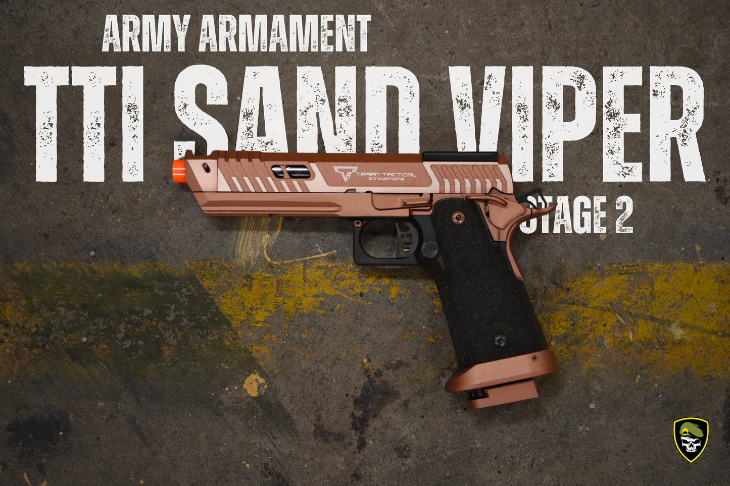 
                  
                    Army Armament Stage 2 R615 TTI SAND VIPER Gel Blaster
                  
                