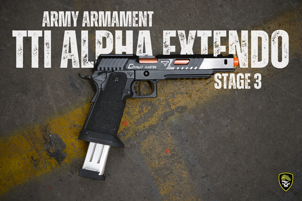 
                  
                    Army Armament Stage 3 (CNC SLIDE & PARTS) R601-3H TTI ALPHA EXTENDO MAG Gel Blaster
                  
                