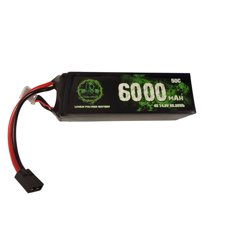 Atomic Energy 14.8v Lipo Battery 6000mAh 50c 4SP1