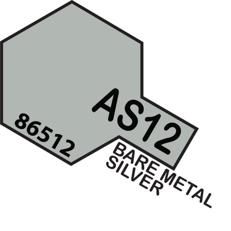 TAMIYA AS-12 BARE-MERAL SILVER