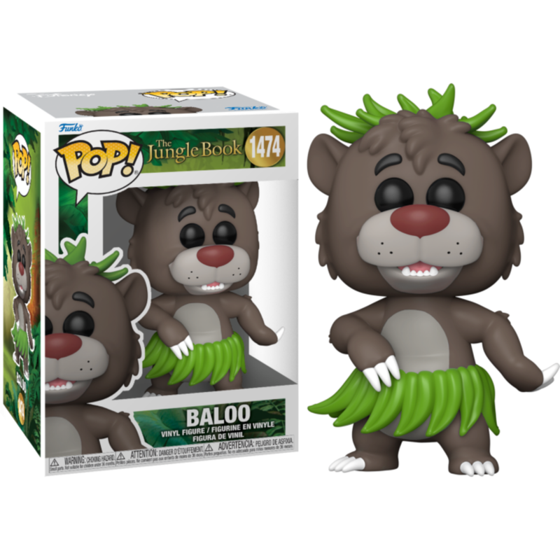 The Jungle Book (1967) - Baloo Pop! Vinyl Figure