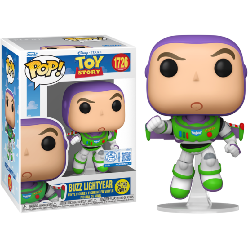 Toy Story - Buzz Lightyear Glow-in-the-Dark Pop! Vinyl Figure