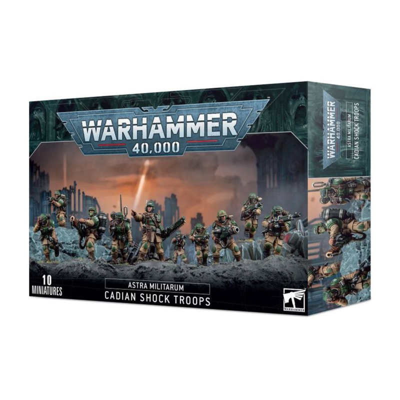 Warhammer 40,00 - Astra Militarum: Cadian Shock Troops