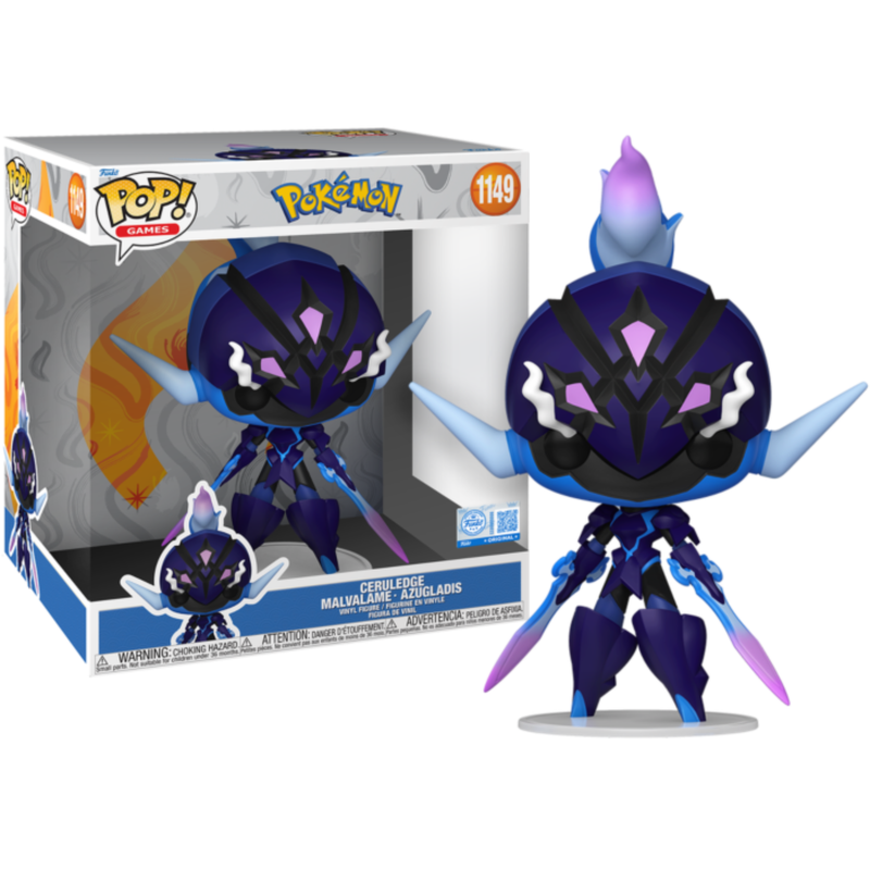 Pokemon - Ceruledge Jumbo 10" Pop! Vinyl Figure