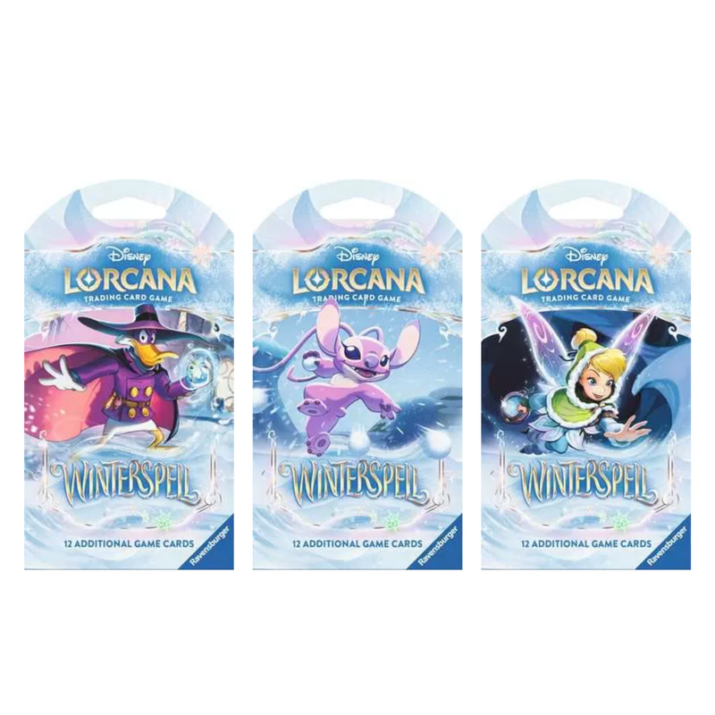 Disney Lorcana Set 11 Winterspell Booster Sleeved
