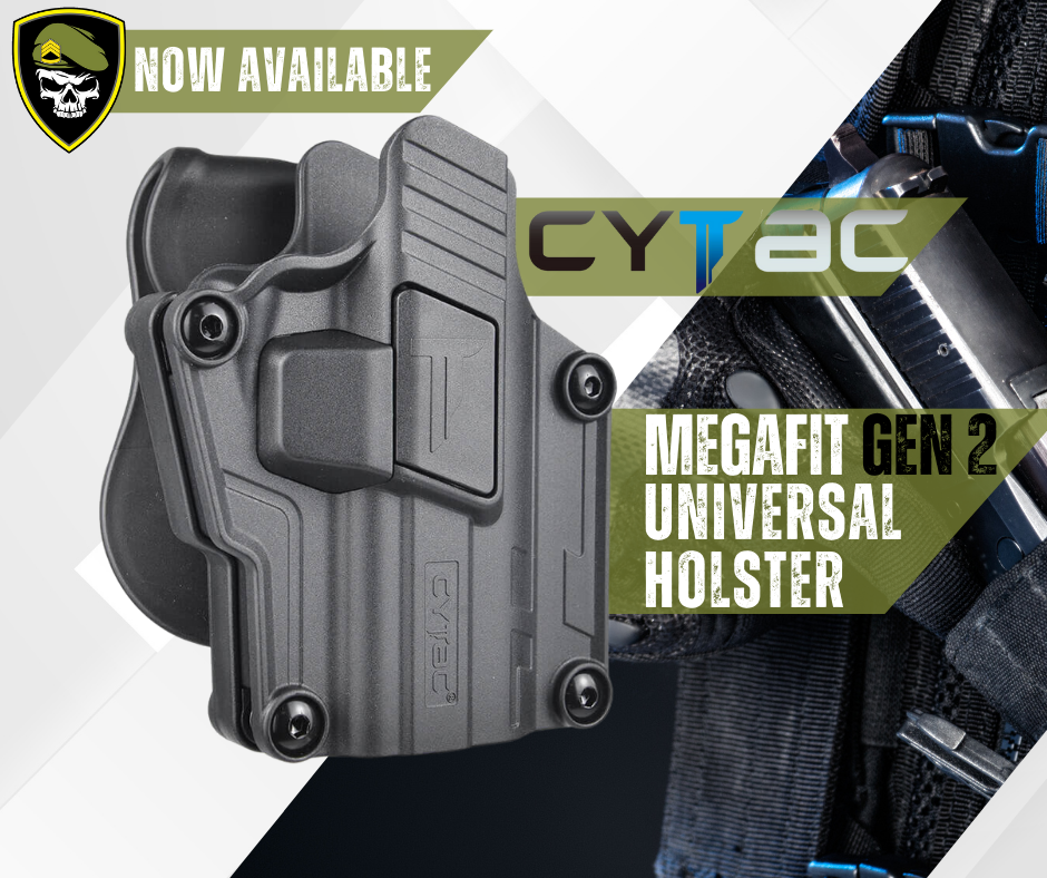 Cytac Mega-Fit Holster GEN 2 - RIGHT HANDED