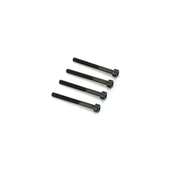 Dubro M3 x 30mm Cap Head Screws, 4pcs, Part 2127