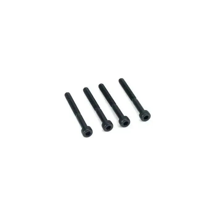 Du-Bro M4 x 40mm Cap Head Screws, 4pcs, Part 2282