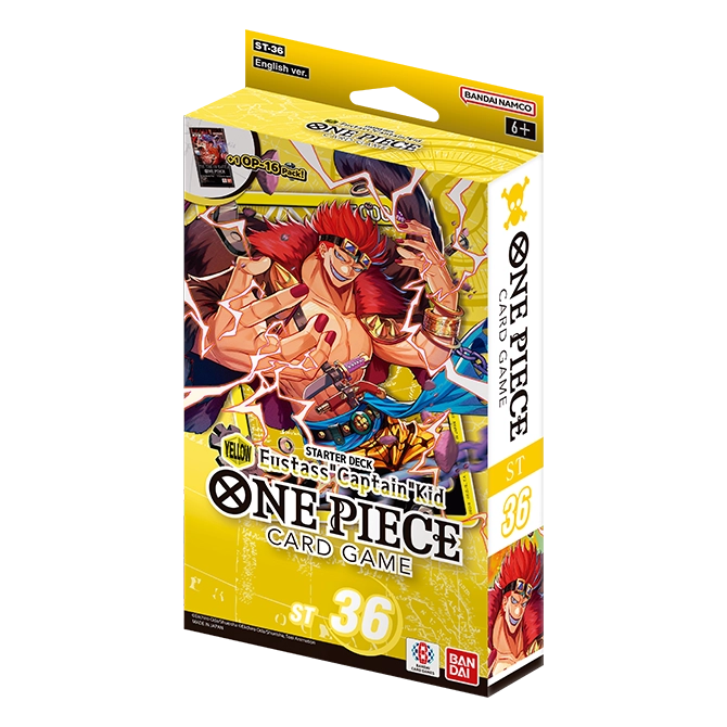 STARTER DECK - Yellow Eustass 'Captain' Kid - [ST-36]