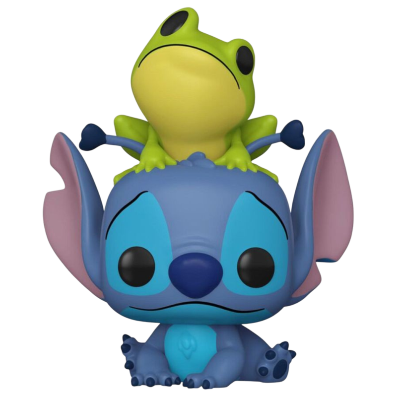 Lilo & Stitch - Stitch with Frog US Exclusive Pop! Vinyl [RS]