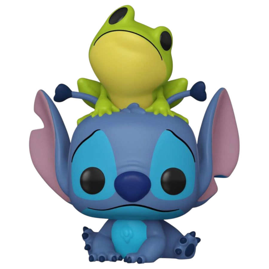 Lilo & Stitch - Stitch with Frog US Exclusive Pop! Vinyl [RS]