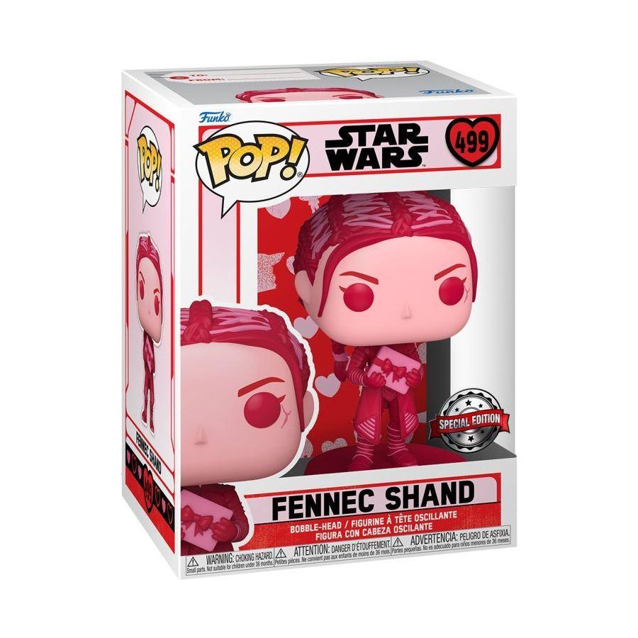 Star Wars - Fennec Shand Valentine Pop! Vinyl-IKON-ProHobbies