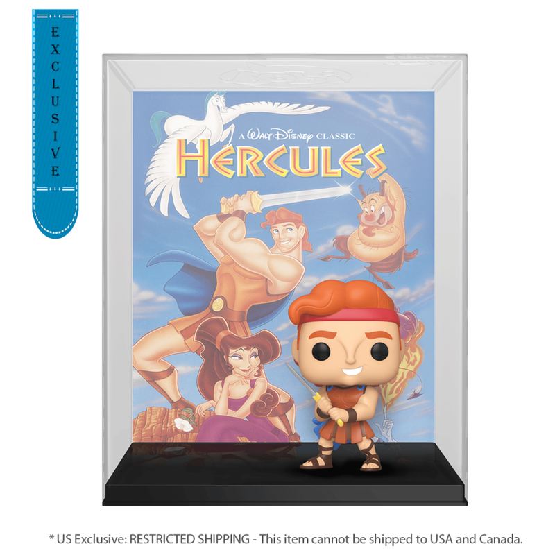 Hercules (1997) - Hercules US Exclusive Pop! VHS Cover [RS]
