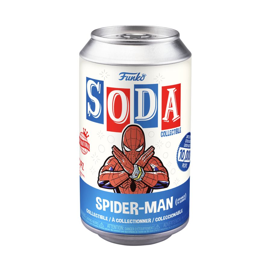 Marvel - Spider-Man (Japanese TV Series) (with possible chase) Vinyl Soda