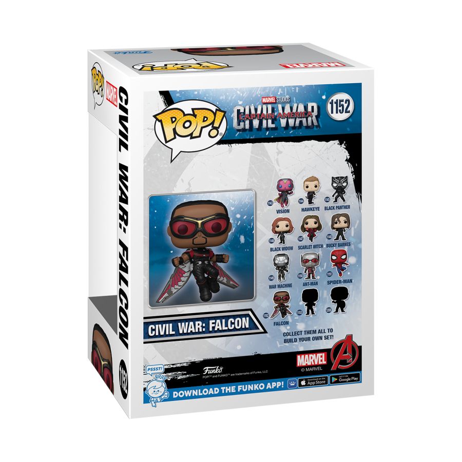 
                  
                    Captain America: Civil War - Falcon US Exclusive Build-A-Scene Pop! Vinyl [RS]
                  
                