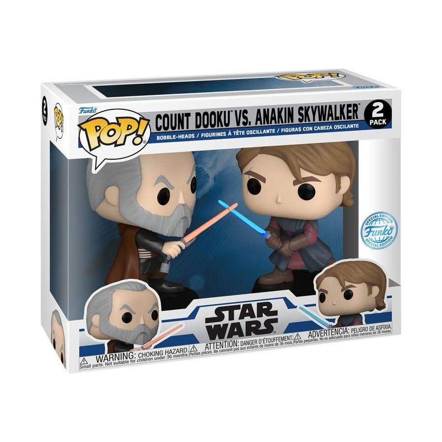 
                  
                    Star Wars: The Clone Wars - Anakin Skywalker Vs Count Dooku US Exclusive Pop! Vinyl 2-Pack [RS]-Collectible-IKON-ProHobbies
                  
                