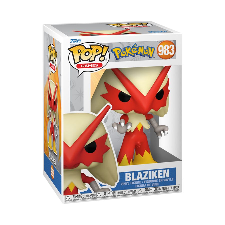 
                  
                    Pokemon - Blaziken Pop! Vinyl
                  
                