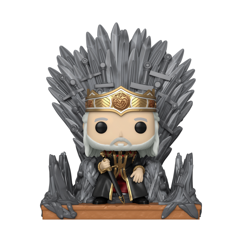 House of the Dragon - Viserys on Throne Pop! Deluxe