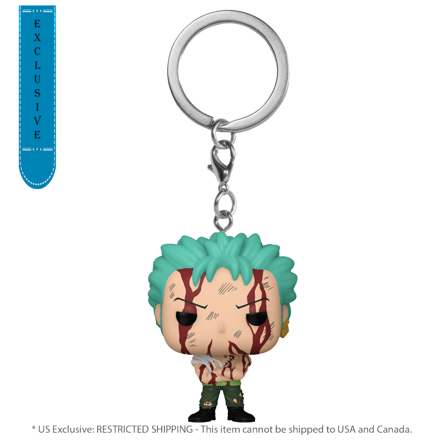 
                  
                    One Piece - Roronoa Zoro "Nothing Happened" US Exclusive Pop! Keychain [RS]
                  
                