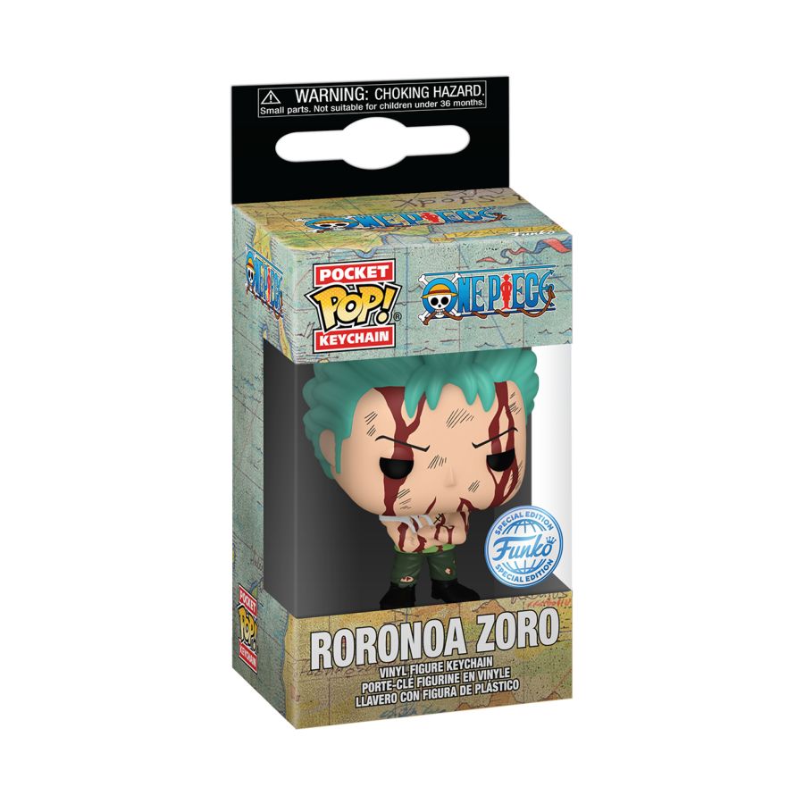 
                  
                    One Piece - Roronoa Zoro "Nothing Happened" US Exclusive Pop! Keychain [RS]
                  
                