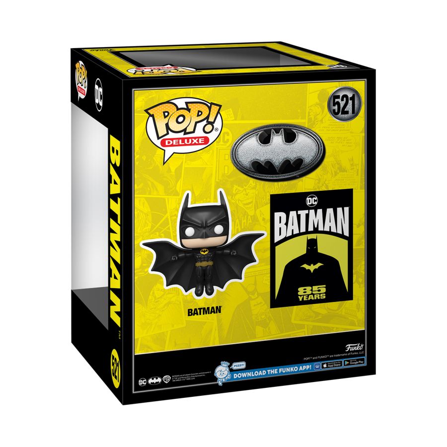 
                  
                    Batman: 85th Anniversary - Batman Soaring (1989) Pop! Deluxe
                  
                