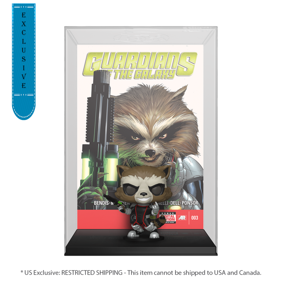 Guardians of the Galaxy - Rocket Raccoon US Exclusive Pop! Comic Cover [RS]