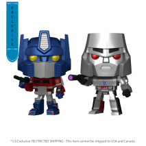 Transformers: G1 - Optimus Prime & Megatron US Exclusive Metallic Pop! Vinyl 2 -Pack