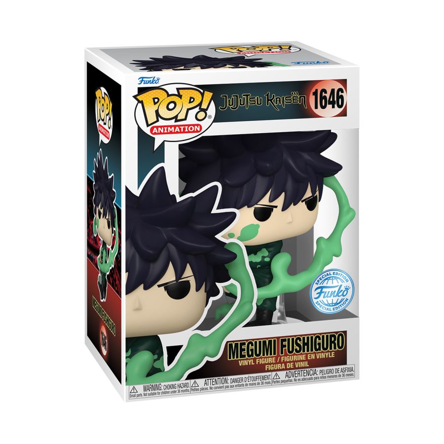 Jujutsu Kaisen - Megumi Fushiguro (Painting) US Exclusive Pop! Vinyl