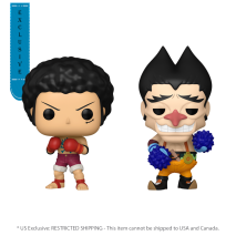 One Piece - Luffy & Foxy US Exclusive Pop! Vinyl 2-Pack [RS]