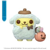 Sanrio - Pompompurin (Halloween) US Exclusive Flocked Pop! Vinyl